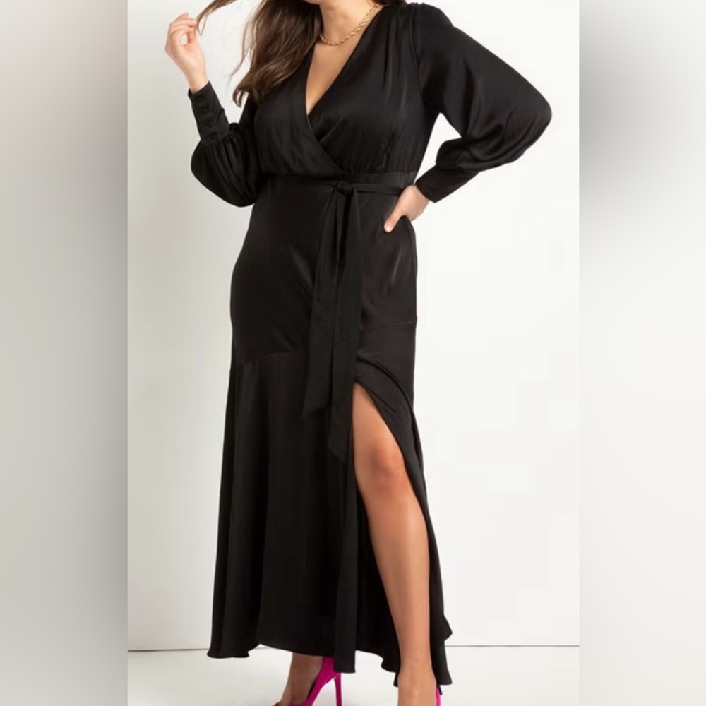 Eloquii Black Maxi Dress